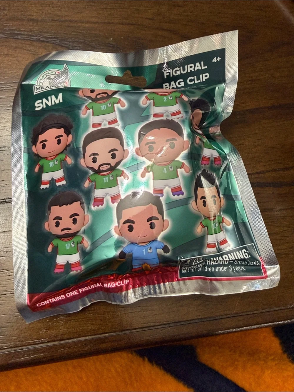 2026 World Cup Team Mexico! Official Collectible Bag Clips Blind Bags